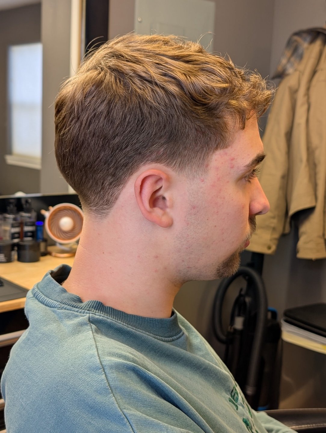 Textured taper