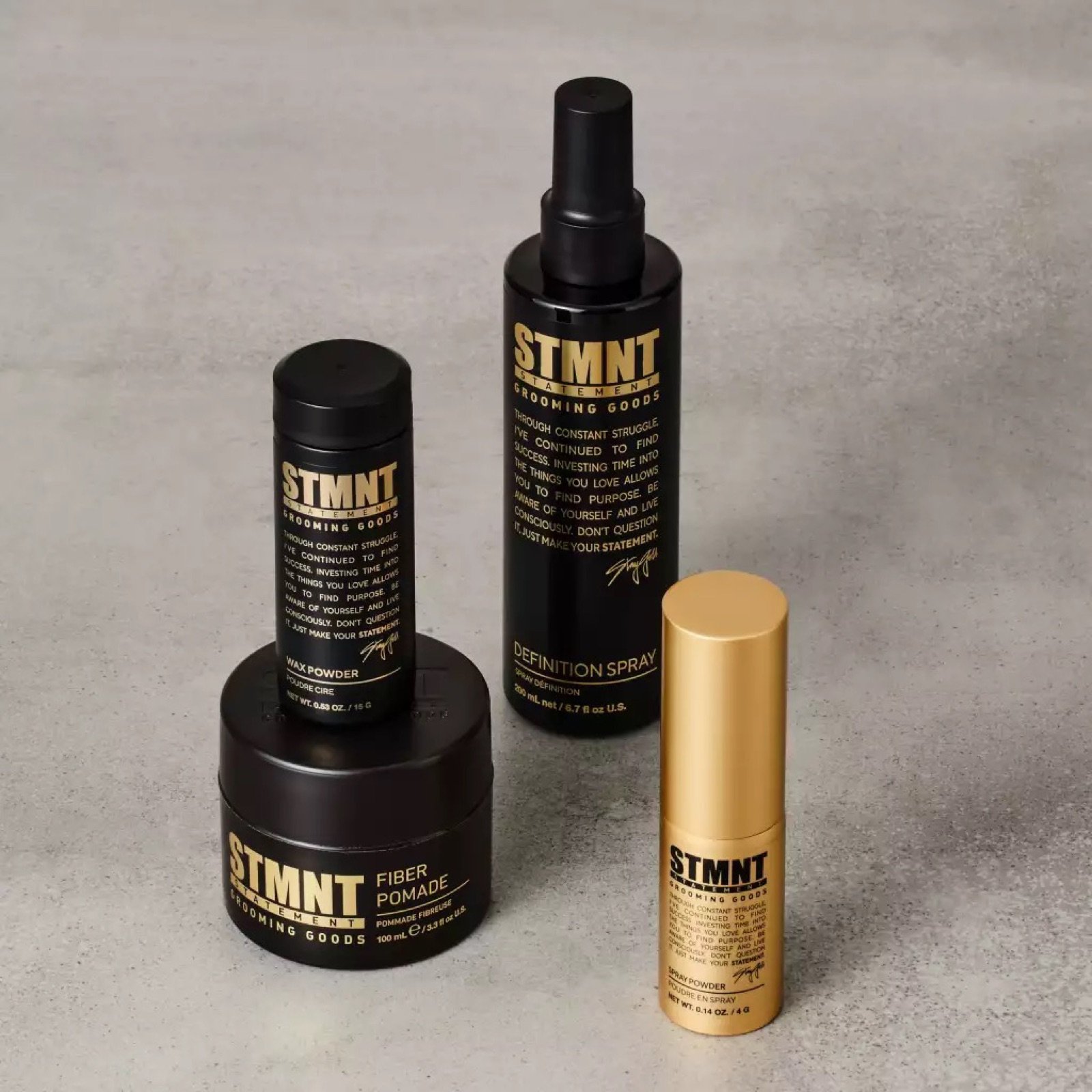 STMNT grooming products